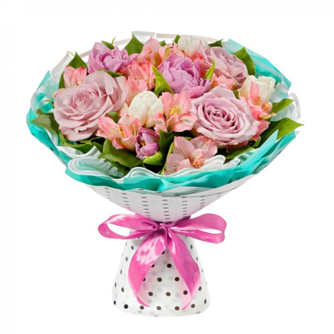 Букет цветов "Сказать люблю" Букет цветов "Сказать люблю"